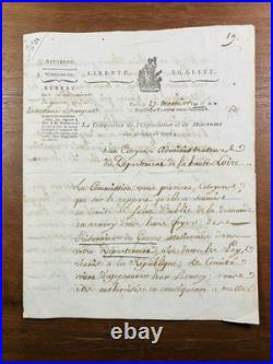 Général Louis Antoine Pille 1795 Prisonnier de Guerre en Haute Loire Le Puy