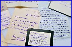 Georges Bourdon lettres autographes manuscrites à Fernand Gregh