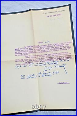 Georges Lecomte ACADEMICIEN belles lettres autographes manuscrites