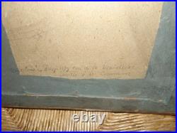 Gravure Du Cure De La Madeleine Fusille A La Commune. Avec Ecrit De La Famille