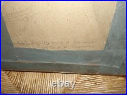 Gravure Du Cure De La Madeleine Fusille A La Commune. Avec Ecrit De La Famille