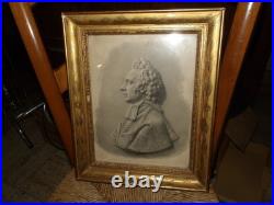 Gravure Du Cure De La Madeleine Fusille A La Commune. Avec Ecrit De La Famille