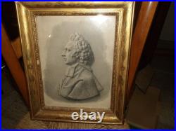 Gravure Du Cure De La Madeleine Fusille A La Commune. Avec Ecrit De La Famille