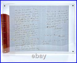 Gustave FLAUBERT chaleureuse et belle lettre autographe signée. 1867