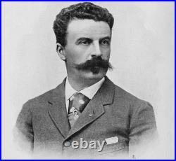 Guy de MAUPASSANT Lettre autographe signée Nouvelle année 1884 1889