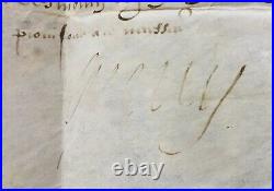 HENRI IV Roi de France Document / lettre signée Sur Connétable et Guise 1598