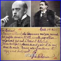 Henri de Régnier à Robert de Montesquiou Pelléas Mélisande Maeterlinck 1893