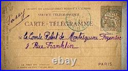 Henri de Régnier à Robert de Montesquiou Pelléas Mélisande Maeterlinck 1893