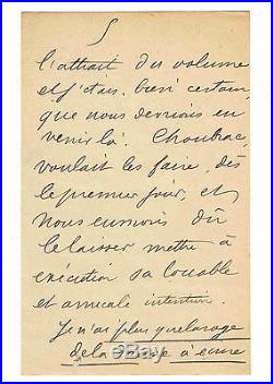 Henry Buguet A L'editeur Jules Levy Sur Son Paris Enrage (1886)