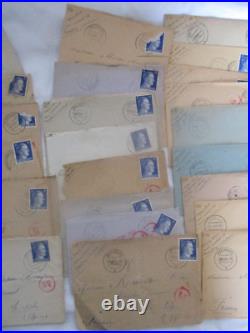 Important Lot 80+ Lettres Chantiers De Jeunesse Allemagne/gard Le Soler Po 66