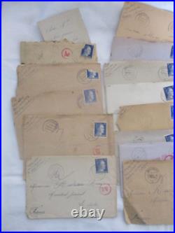Important Lot 80+ Lettres Chantiers De Jeunesse Allemagne/gard Le Soler Po 66