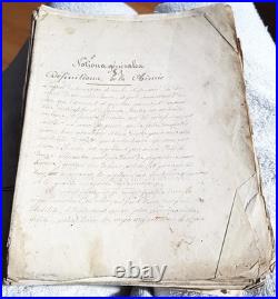Important ensemble de manuscrits de physique-chimie XIXème, nombreux schémas