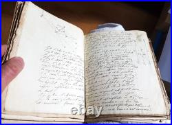 Important ensemble de manuscrits de physique-chimie XIXème, nombreux schémas