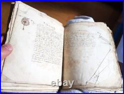 Important ensemble de manuscrits de physique-chimie XIXème, nombreux schémas