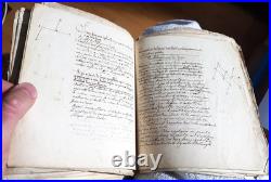 Important ensemble de manuscrits de physique-chimie XIXème, nombreux schémas