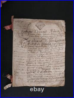 Important lot de documents anciens L'Aigle, Chandai (61, Orne), parchemins