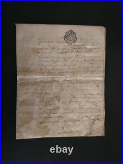 Important lot de documents anciens L'Aigle, Chandai (61, Orne), parchemins