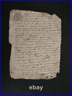 Important lot de documents anciens L'Aigle, Chandai (61, Orne), parchemins