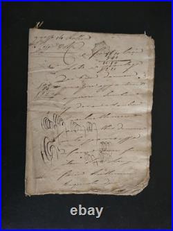 Important lot de documents anciens L'Aigle, Chandai (61, Orne), parchemins