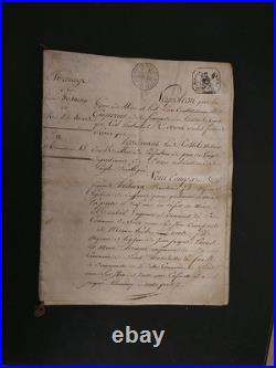 Important lot de documents anciens L'Aigle, Chandai (61, Orne), parchemins