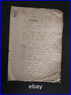 Important lot de documents anciens L'Aigle, Chandai (61, Orne), parchemins