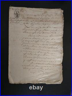 Important lot de documents anciens L'Aigle, Chandai (61, Orne), parchemins