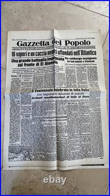 Important lot de unes de journaux anciens annees 1920 à 1940 et au delà