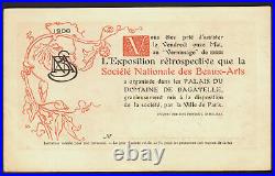 Invitation. Auguste Lepère. Exposition Société Nationale des Beaux-Arts. 1906