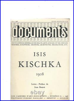 Isis Kischka 1908 document + photo