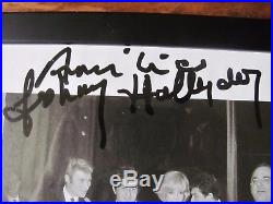 JOHNNY HALLYDAY autographe Dédicace avec Sylvie Vartan Richard Anthony Coquatrix