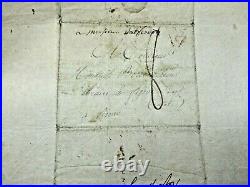 J. F. BORIES Autographe Signé 1818 CONSPIRATION 4 SERGENTS ROCHELLE Rarissime