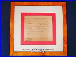 Jacques OFFENBACH -Manuscrit musical autographe Charles Aznavour