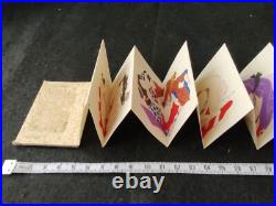 Japon Shunga Papier Photo Sur Mini Livre Ukiyoe Erotic Bloc de Bois print-f0908