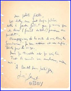 Jean Genet / Lettre Autographe (1949) / Journal Du Voleur