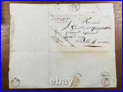 Joseph Mayer Général d'Empire 1809 Pontivy Belle Île en Mer Rare Autographe