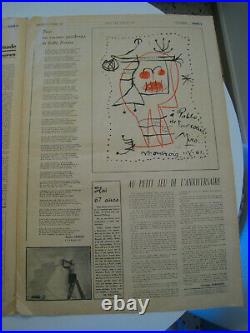 Journal Le Patriote titré A tes 20 ans Pablo 1961