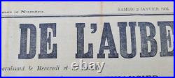 Journaux anciens reliés La Vallée de l'Aube Volume complet Collection