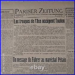 Journaux de guerre. Pariser Zeitung. 21 en lot