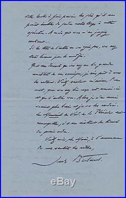 Jules Bertaut littérature correspondance 12 lettres autographes signées lot