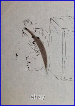 Jules LAFORGUE Manuscrit autographe avec dessins