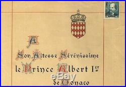 Jules MASSENET lettre autographe fragment partition manuscrite à Albert CARRÉ