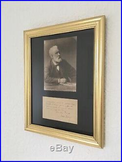 Jules Verne Autographe
