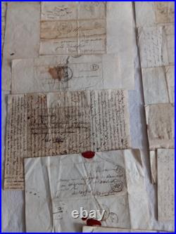 L31 Archive Bossols Campels Gers Chateau Manlèche Pergain-Taillac Correspondance