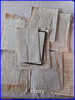 L31 Archive Bossols Campels Gers Chateau Manlèche Pergain-Taillac Correspondance