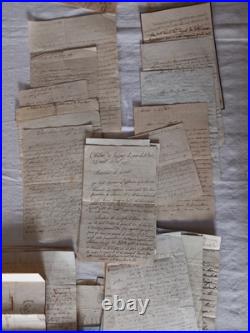 L31 Archive Bossols Campels Gers Chateau Manlèche Pergain-Taillac Correspondance