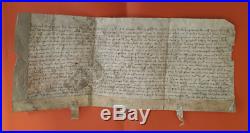 L4-lettre Autographe-dette Du Duche De Bourgogne-à La Reine D'angleterre-1361