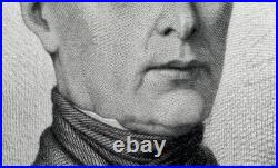 LAMARTINE Splendide portrait grand format signé Autographe Romantisme