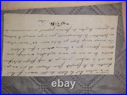 LETTRE AUTOGRAPHE SIGNÉE Antoine LOUIS chirurgien, l'inventeur de la Guillotine