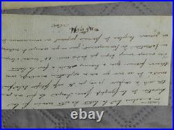 LETTRE AUTOGRAPHE SIGNÉE Antoine LOUIS chirurgien, l'inventeur de la Guillotine