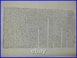LETTRE AUTOGRAPHE SIGNÉE Antoine LOUIS chirurgien, l'inventeur de la Guillotine